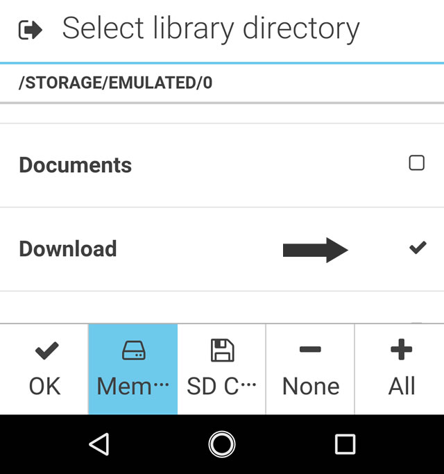 「Downlord」ディレクトリに「チェック」